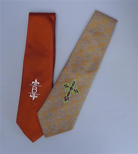 Embroidered Ties